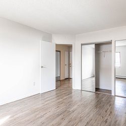 bedroom at summit on Prospect apartments